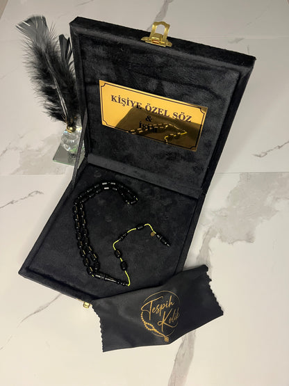 Golden Rosary Premium Black Edition Tespih (Siyah)